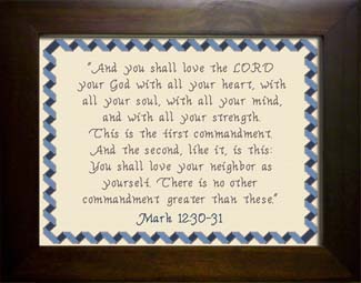 No Greater Commandment - Mark 12:30-31